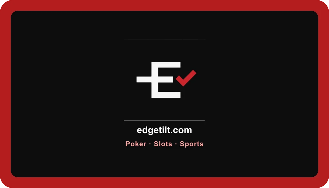 EDGE E mark with red merrow border, domain, and tribes