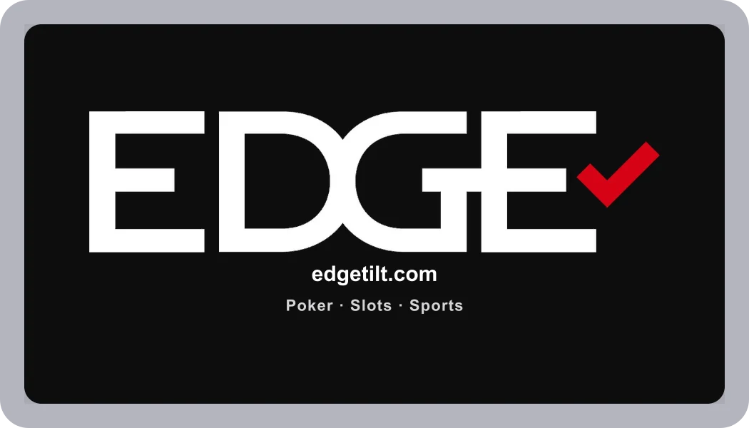 EDGE logo patch with silver merrow, white domain, and tribes